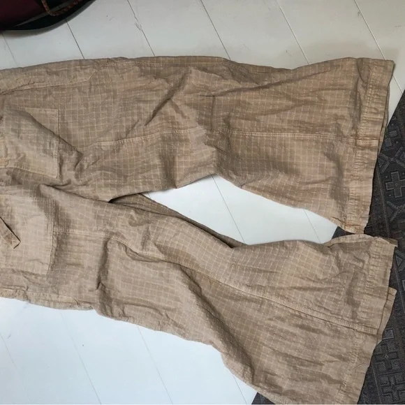 Free People Savannah Bib Overalls Wide Leg Jumpsuit - Picture 5 of 6